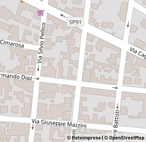 Mappa Via Armando Diaz, 09012 Capoterra CA, Italia (0.06923)