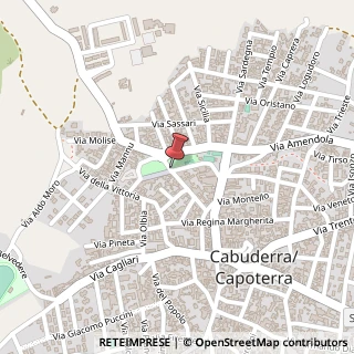 Mappa Via Cristoforo Colombo,  32, 09012 Capoterra, Cagliari (Sardegna)