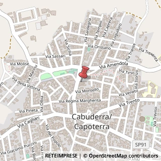 Mappa Corso Antonio Gramsci, 1, 09012 Capoterra, Cagliari (Sardegna)