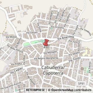 Mappa Corso Antonio Gramsci, 23, 09012 Capoterra, Cagliari (Sardegna)