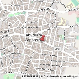 Mappa Via C. Marx, 1, 09012 Capoterra, Cagliari (Sardegna)