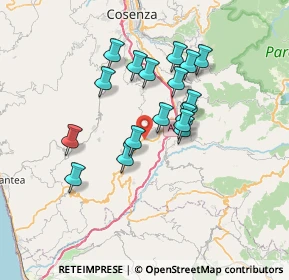 Mappa Contrada Iassa, 87030 Belsito CS, Italia (6.44588)