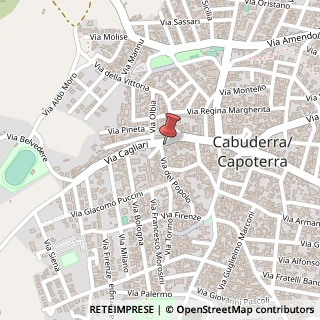 Mappa Via Cagliari, 225/A, 09012 Capoterra, Cagliari (Sardegna)