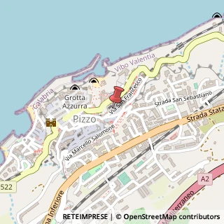 Mappa Via San Francesco, 106, 89812 Pizzo, Vibo Valentia (Calabria)