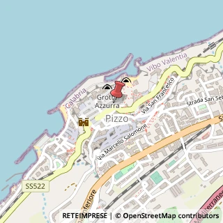 Mappa Via F. Posca, 30, 89812 Pizzo, Vibo Valentia (Calabria)