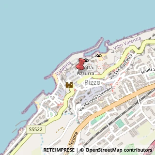 Mappa Via Generale Malta, 5, 89812 Pizzo, Vibo Valentia (Calabria)