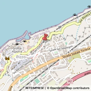 Mappa Via Marcello Salomone 110, 89812 Pizzo VV, Italia, 89812 Pizzo, Vibo Valentia (Calabria)