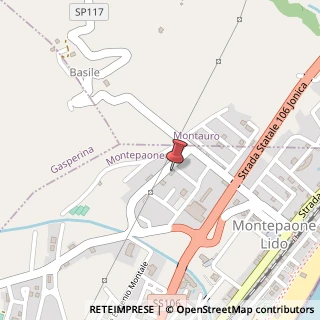 Mappa Via M. C. Marcello, 39, 88060 Montepaone, Catanzaro (Calabria)