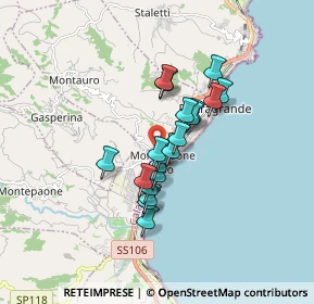 Mappa Via Giovanni XXIII°, 88060 Montepaone CZ, Italia (1.305)