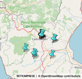 Mappa Via Porta del Fiumicello, 87012 Castrovillari CS, Italia (7.53231)