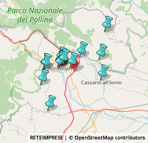 Mappa E45, 87012 Castrovillari CS, Italia (5.588)