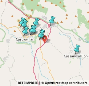 Mappa E45, 87012 Castrovillari CS, Italia (3.50273)