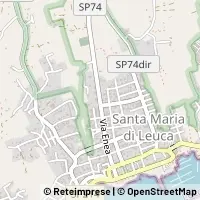 Hartă Castrignano del Capo