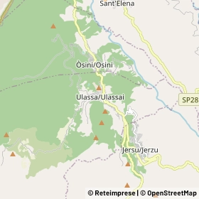 Mappa Ulassai