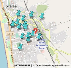 Mappa Via Enrico de Nicola, 87029 Scalea CS, Italia (0.4685)