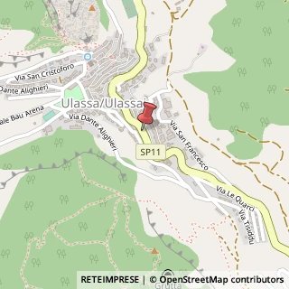Mappa Via Giuseppe Mazzini, 71, 08040 Ulassai, Nuoro (Sardegna)