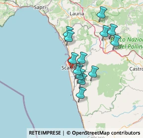 Mappa Via Piano Lettieri, 87029 Scalea CS, Italia (12.96462)