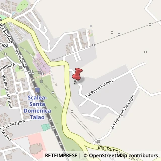 Mappa Via Piano Lettieri, 40, 87029 Scalea, Cosenza (Calabria)