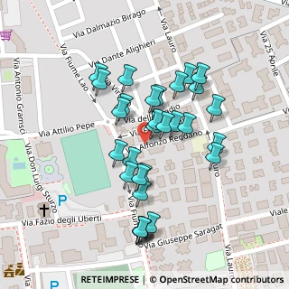 Mappa Via dello Stadio, 87029 Scalea CS, Italia (0.10667)