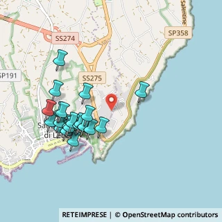 Mappa Via Foresta Forte, 73034 Gagliano del capo LE, Italia (1.03773)