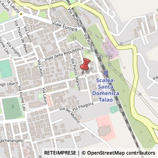 Mappa Piazza Giuseppe Garibaldi, 3, 87029 Scalea, Cosenza (Calabria)
