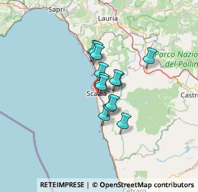 Mappa Viale I° Maggio, 87029 Scalea CS, Italia (8.37385)