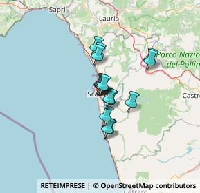 Mappa Piazza Giuseppe Garibaldi, 87029 Scalea CS, Italia (8.4325)