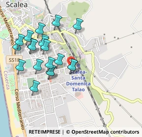 Mappa Piazza Giuseppe Garibaldi, 87029 Scalea CS, Italia (0.5315)