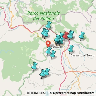 Mappa Via Cesare Battisti, 87010 San Basile CS, Italia (7.0335)