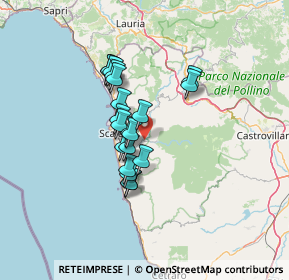 Mappa Contrada Molina, 87020 Orsomarso CS, Italia (10.632)