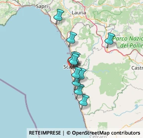 Mappa Via Fiume Lao, 87029 Scalea CS, Italia (10.29)