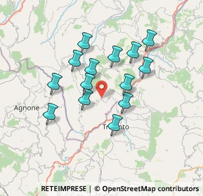 Mappa Strada Provinciale 198 Castiglione Messer Marino - Castelguidone, 66045 Schiavi di Abruzzo CH, Italia (6.20214)