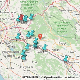 Mappa Genazzano, 00030 Genazzano RM, Italia (17.97125)