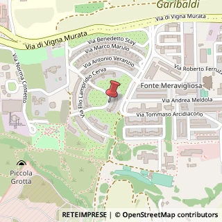 Mappa Piazza Bernardo Zamagna,  47, 00143 Roma, Roma (Lazio)