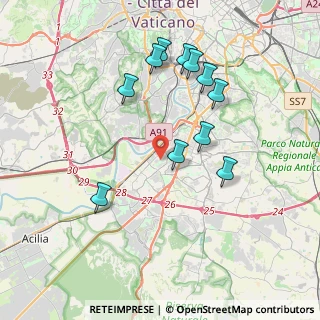 Mappa Via Sofia, 00144 Roma RM, Italia (3.99545)