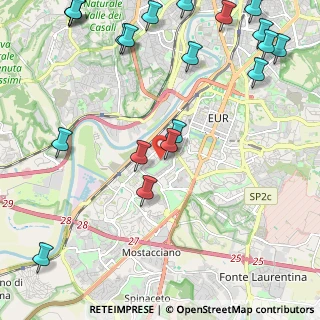 Mappa Via Sofia, 00144 Roma RM, Italia (3.2575)