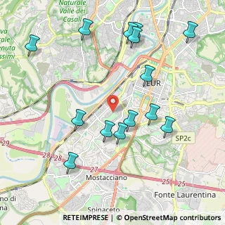 Mappa Via Sofia, 00144 Roma RM, Italia (2.40214)