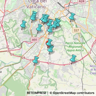 Mappa Via dei Corazzieri, 00143 Roma RM, Italia (4.11)