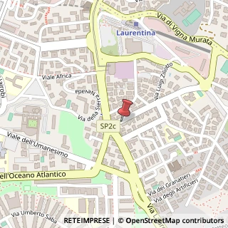 Mappa Via dei Corazzieri, 22, 00143 Roma, Roma (Lazio)