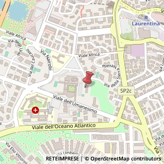 Mappa Viale dell'Umanesimo, 36/A, 00144 Roma, Roma (Lazio)