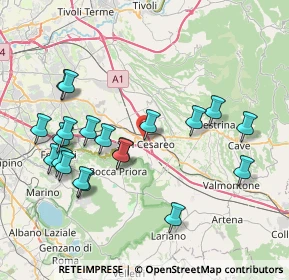 Mappa Via Giovanni Amendola, 00030 Roma RM, Italia (8.731)