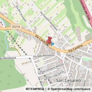Mappa Via Casilina, 260, 00030 San Cesareo, Roma (Lazio)