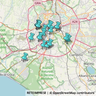 Mappa Via Nairobi, 00144 Roma RM, Italia (5.97)