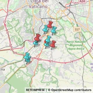 Mappa Via Nairobi, 00144 Roma RM, Italia (2.78636)