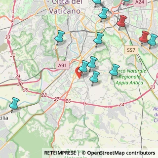 Mappa Via Nairobi, 00144 Roma RM, Italia (5.70308)