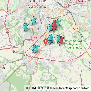 Mappa Via Nairobi, 00144 Roma RM, Italia (2.96846)