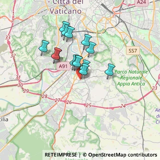 Mappa Via Nairobi, 00144 Roma RM, Italia (2.89143)