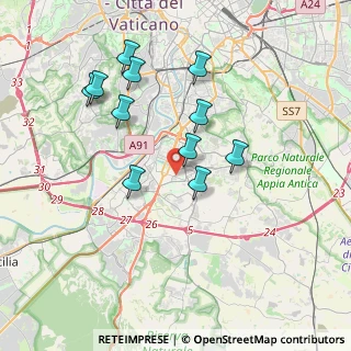 Mappa Via Nairobi, 00144 Roma RM, Italia (3.73545)