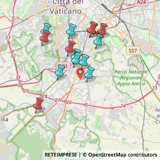 Mappa Via Nairobi, 00144 Roma RM, Italia (3.77857)