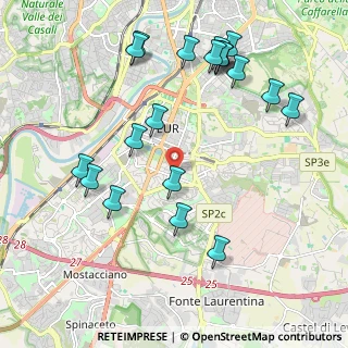 Mappa Via Nairobi, 00144 Roma RM, Italia (2.4595)